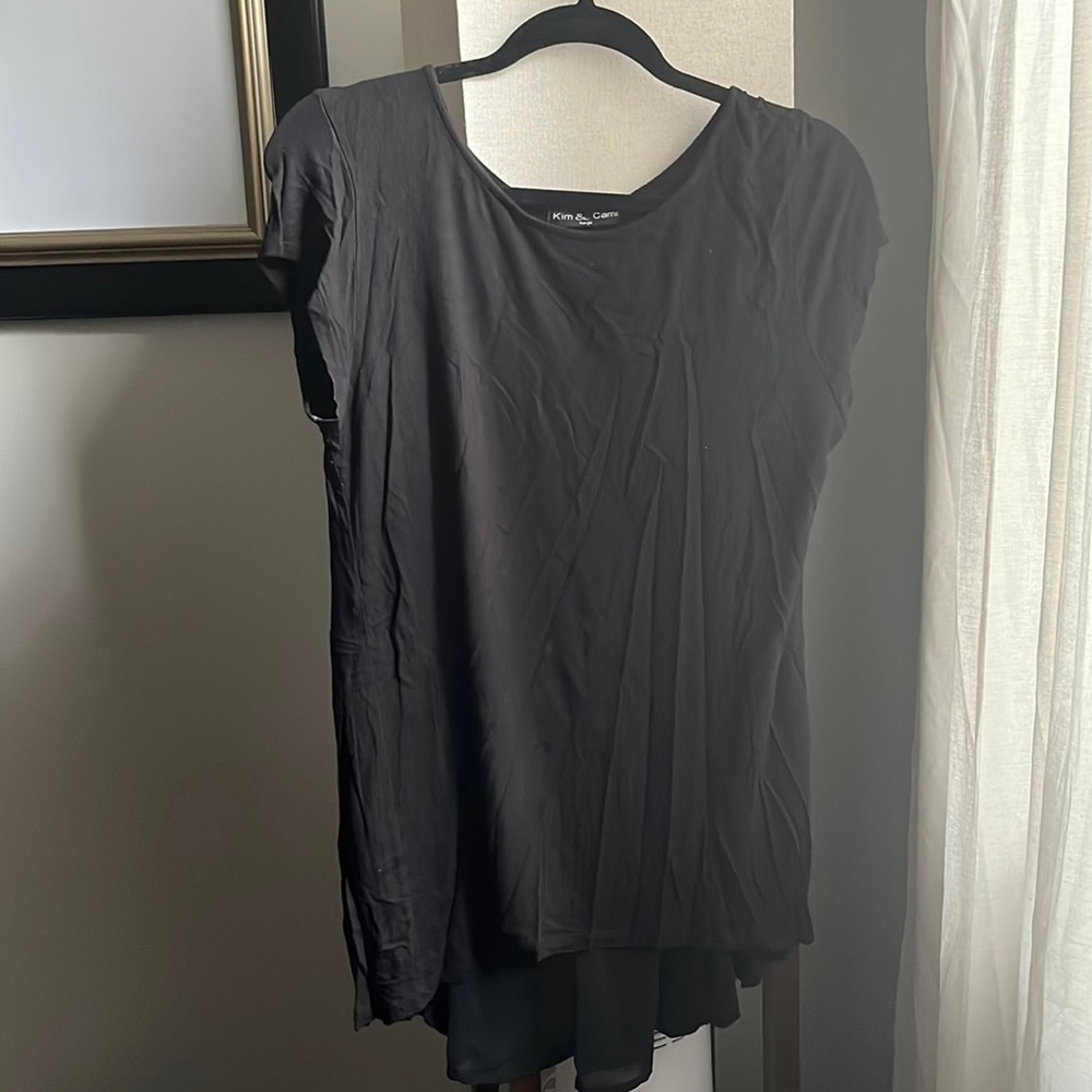 Long black top